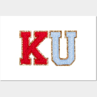 KU pats stickers Posters and Art